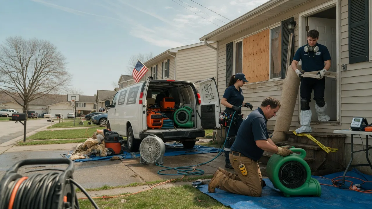 Water Damage Restoration in Fairdealing, MO near me